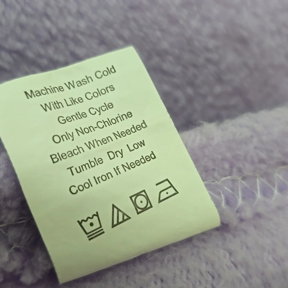 One Size Lt. Purple Blanket - Polyester Fiber